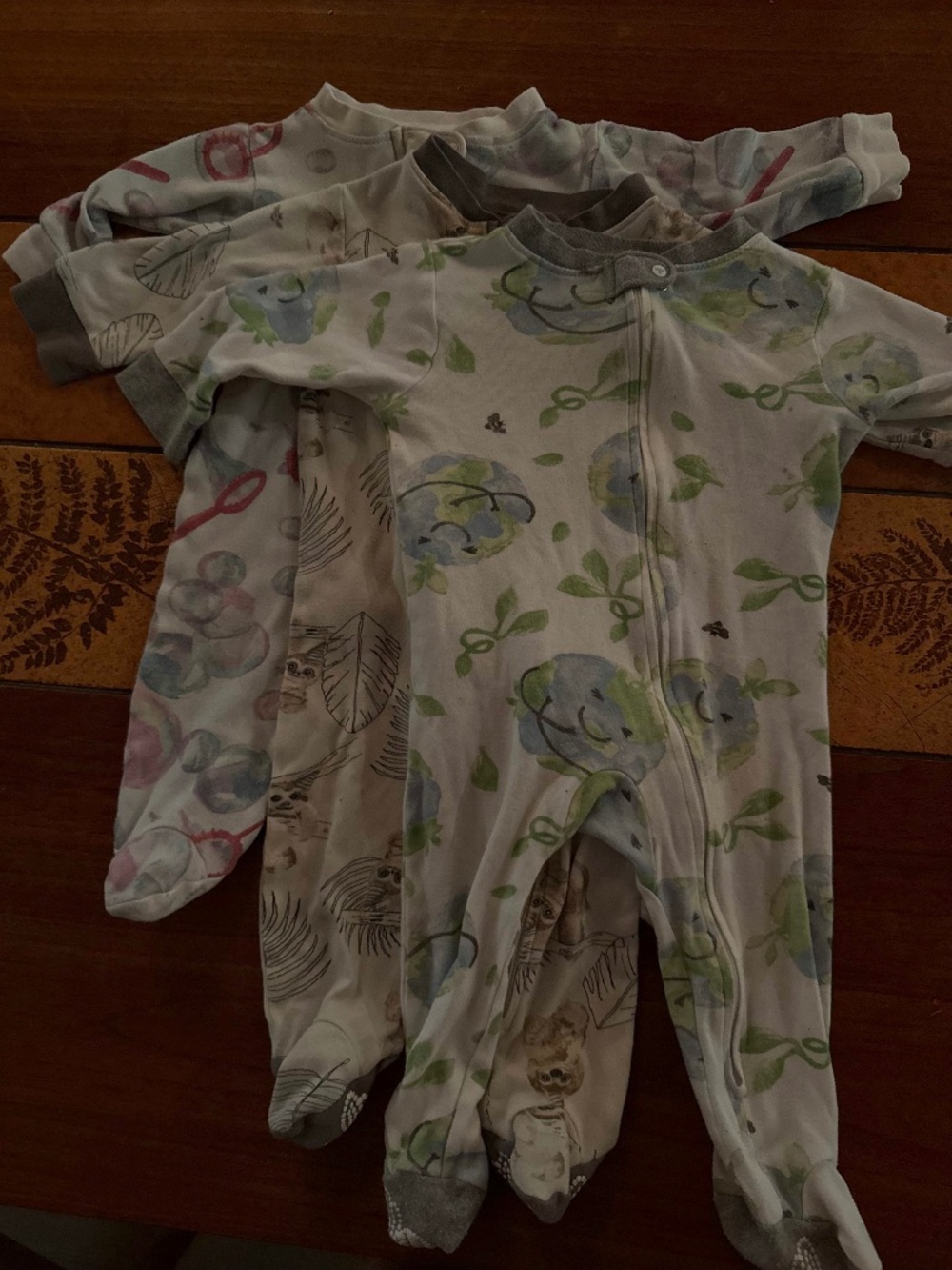 Burt’s Bee Baby ORganic Cotton Sleep and Play 6-9 Months Pajamas